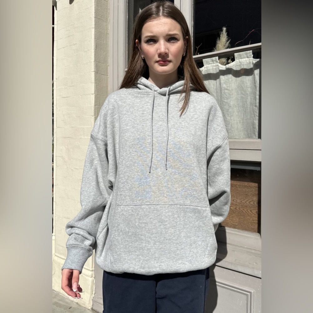 Brandy Melville Gray Christy hoodie